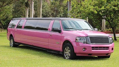 pink limo miami